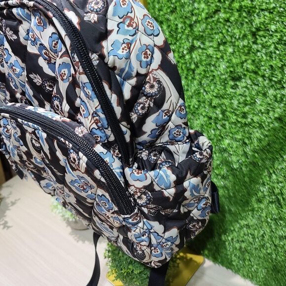 Vera Bradley Small Banbury Backpack / Calyx + Quill Black NWT main image 8